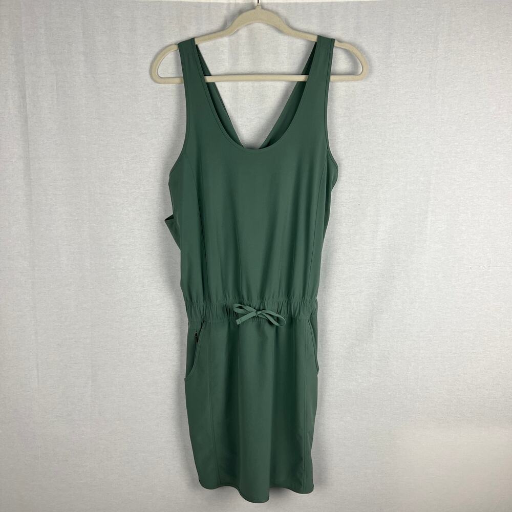 Patagonia Dress Fleetwith Green Athletic Outdoor Hiking Travel Athleisure Casual